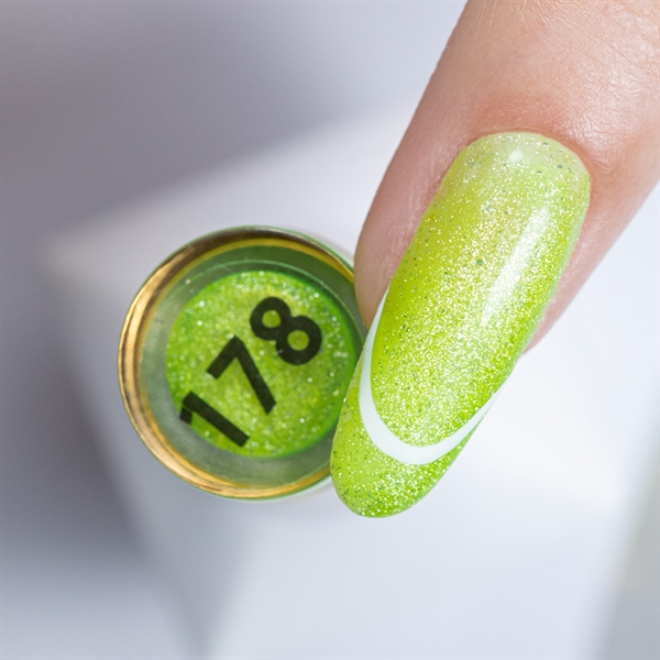 Nr. 178, Neon Flashy Cat Eye Hema Free Gelpolish, Molly Nails